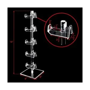 Mooca Juego de 2 piezas de acrílico para gafas de sol_2
