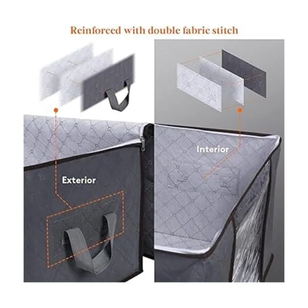 Lifewit Organizador de bolsas de almacenamiento de ropa de_3