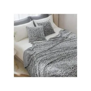 FY FIBER HOUSE Manta de forro polar de franela de_6