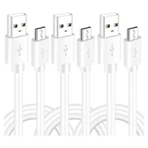 Paquete de 3 cables de extensión de alimentación USB de 10