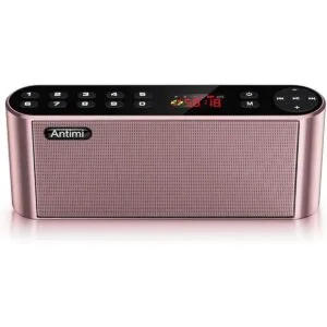 Antimi Altavoces Bluetooth con radio FM reproductor de_6