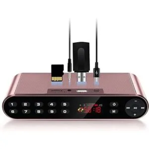 Antimi Altavoces Bluetooth con radio FM reproductor de_3