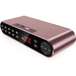 Antimi Altavoces Bluetooth con radio FM reproductor de_4