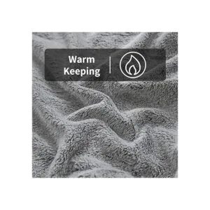 FY FIBER HOUSE Manta de forro polar de franela de_5