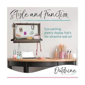 OUTSHINE Organizador de joyas de pared Organizador de_4