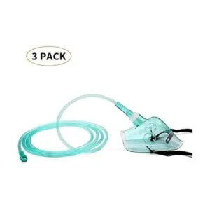 Máscara de oxígeno estándar alargada pediátrica con tubo_2