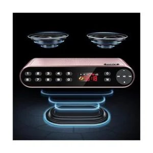 Antimi Altavoces Bluetooth con radio FM reproductor de_2