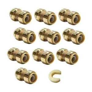 EFIELD Juego de 10 piezas de acoplamiento recto de 12_1