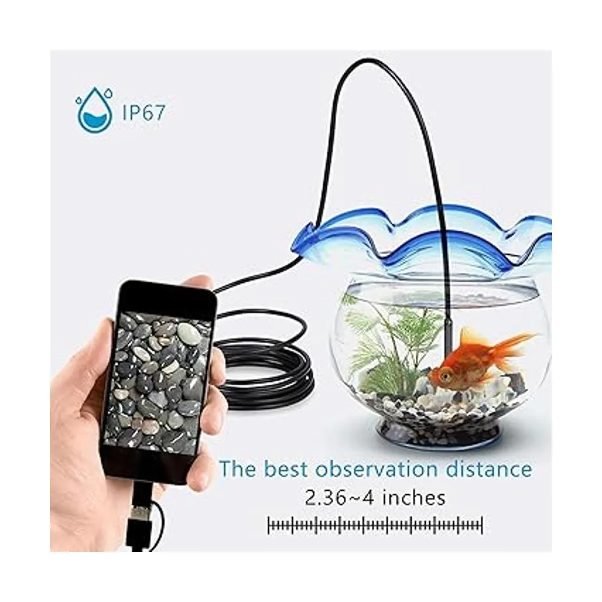 Endoscopio USB boroscopio tipo C para teléfono Android_4