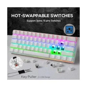 RK ROYAL KLUDGE RK61 Teclado mecánico 60 con cable en_6