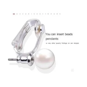 Convertidor de aretes con clip 18 piezas de clips para