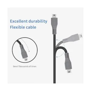 Duttek USB C a Mini USB OTG Cable USB C Macho a Mini USB