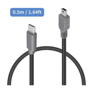 Duttek USB C a Mini USB OTG Cable USB C Macho a Mini USB