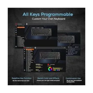 RK ROYAL KLUDGE RK61 Teclado mecánico 60 con cable en_5