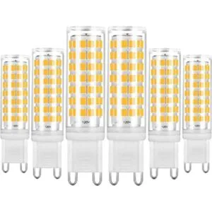 Bombilla LED G9 regulable 6 W blanco cálido 3000 K G9_1