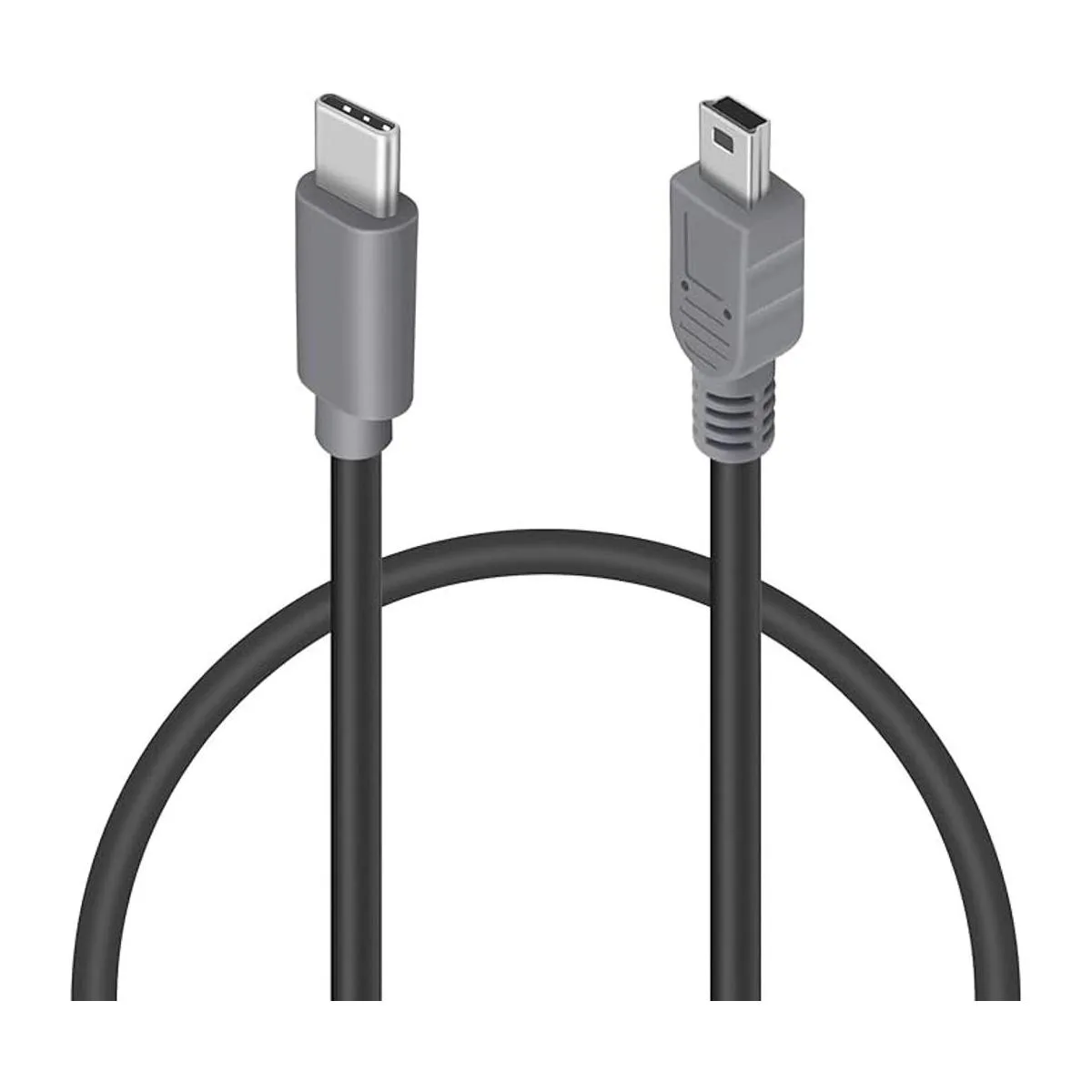 Duttek USB C a Mini USB OTG Cable USB C Macho a Mini USB