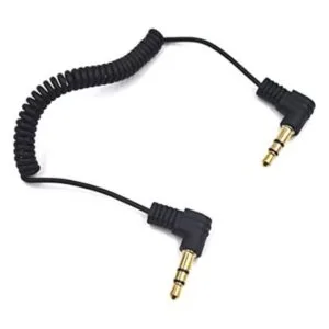 Kework Cable de audio de 0.138 in 2 unidades de 11.8 in_1
