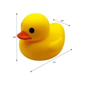 Happy Trees Juguete de baño de pato grande para baño pato_4