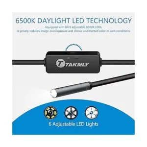 Endoscopio USB boroscopio tipo C para teléfono Android_5