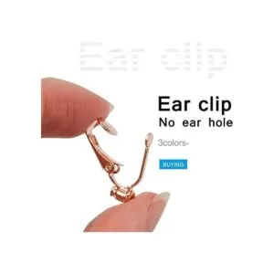 Convertidor de aretes con clip 18 piezas de clips para