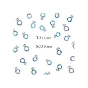 Decoración de boda con anillo de diamante de aluminio para_5