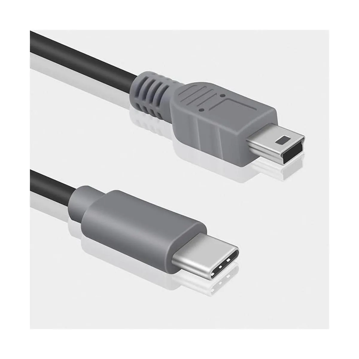 Duttek USB C a Mini USB OTG Cable USB C Macho a Mini USB