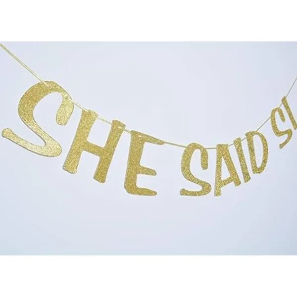 She Said Si Banner Final Fiesta Bachelorette Sign México_3