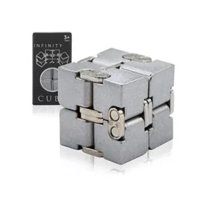 Juguete para la ansiedad cubo infinito de aluminio para_2