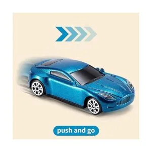 TEMI Diecast Juego de juguetes de autos de carreras con