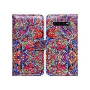 Bcov Funda tipo cartera para Samsung Galaxy S10 diseño_1