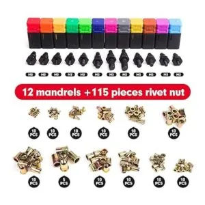 RZX Remachadora de tuerca de 16 pulgadas con sistema de