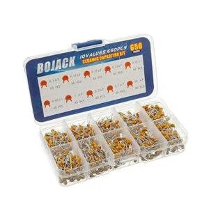 BOJACK Kit de condensadores de cerámica de 10 valores de_2