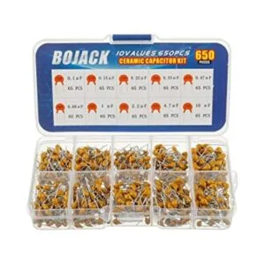 BOJACK Kit de condensadores de cerámica de 10 valores de_1