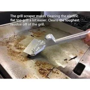 LRui Juego de raspadores de parrilla resistentes con 5