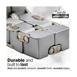 Juguete para la ansiedad cubo infinito de aluminio para_4