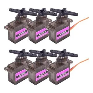 MG90S Servo Micro 9G servomotor de metal mejorado SG90