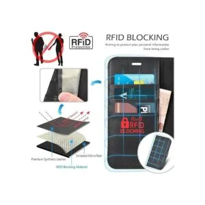 TUCCH Funda tipo cartera para iPhone XR funda para iPhone_3