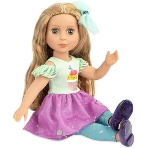 Glitter Girls Muñeca Sashka de moda posable de 14_6