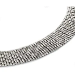 Kercisbeauty Gargantilla de diamantes de imitación_3