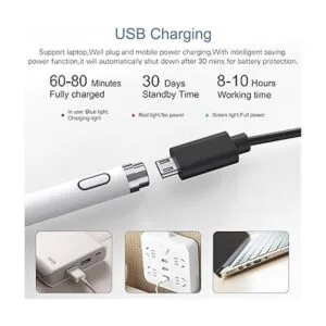 Lápiz óptico activo compatible con pantallas táctiles iOS_5