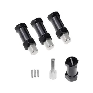 ShareGoo Juego de 4 adaptadores de aluminio de 0.472 in_3
