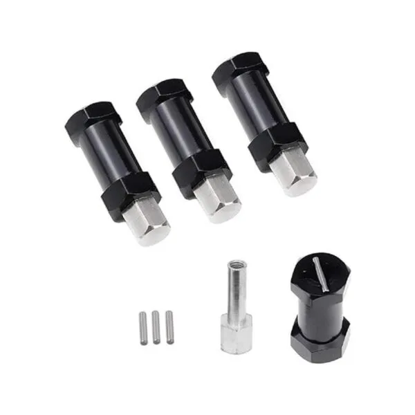 ShareGoo Juego de 4 adaptadores de aluminio de 0.472 in_3