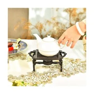 Sungmor Calentador de platos de hierro fundido resistente_2