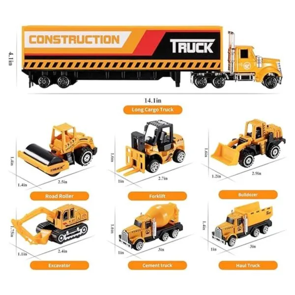 TEMI Juego de juguetes de construcción de ingeniería a