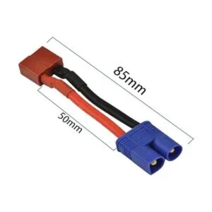 FLY RC Adaptador de conector macho EC3 a Deans Style T_2