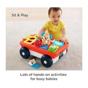 FisherPrice Laugh Learn Pull Play Learning vagón de_4