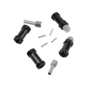 ShareGoo Juego de 4 adaptadores de aluminio de 0.472 in_5