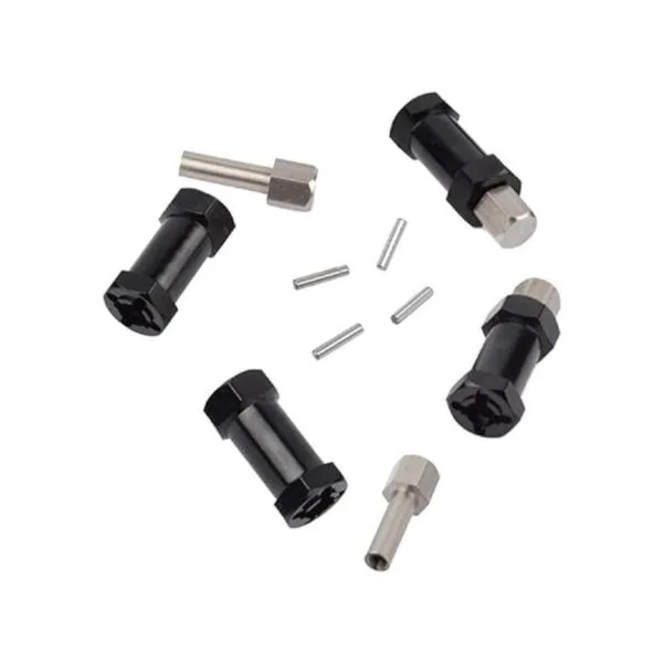 ShareGoo Juego de 4 adaptadores de aluminio de 0.472 in_5