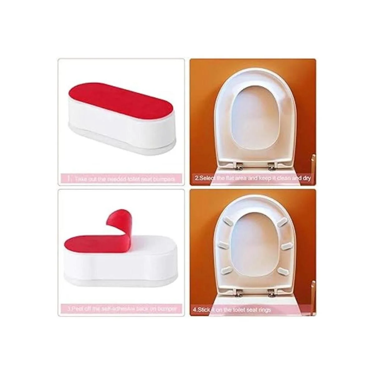 Onwon Parachoques de asiento de inodoro con adhesivo_3