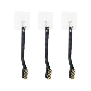 Juego de 9 mini cepillos de latón cepillo de dientes con_4